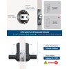 HIDALIFE Keyless Entry Door Lock with Keypad and Handle for