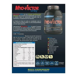 Suplemento en polvo Myo-Vector Proteínas sabor chocolate intenso x 2.27kg