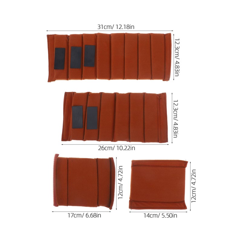Gadpiparty Camera Bag Insert Dividers 4 Pieces Camera Bag Case