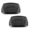 25mm/1in Motorcycle Bumper Guard Anti Drop Rubber Protector Universal Fit