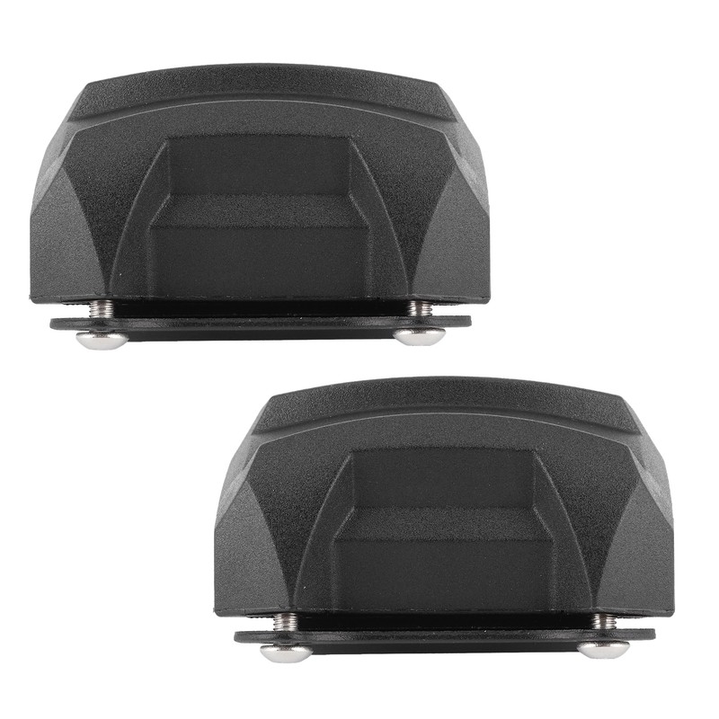 25mm/1in Motorcycle Bumper Guard Anti Drop Rubber Protector Universal Fit