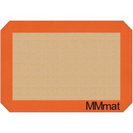 MMmat Silicone Baking Mat - Best German Silicone - Non Slip Silicone Baking Sheet - 1 Quarter Sheet