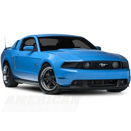 SpeedForm Smoked Headlight Covers for Styling and Protection Fits Ford Mustang 2010-2014 GT / V6