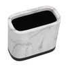 Marble Pattern Pen Holder Fashionable Minimalist Makeup Brush Holder Cup