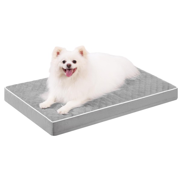 KSIIA Small Dog Bed Washable, Orthopedic Dog Beds, Crate Mattress