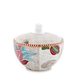 Pip Studio Spring to Life Weiss Zuckerdose 0,3 l