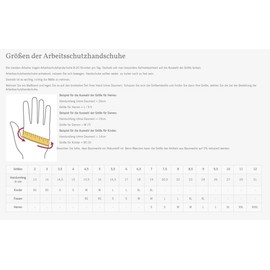 strongAnt Granada-Long Welding Gloves Made of Cowhide Grain Leather Work Gloves Also Suitable for Barbecues Safety Gloves Grey Size 11