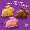 Annie's Organic Neapolitan Bunny Grahams Snack Crackers, Non-GMO, 7.5 oz