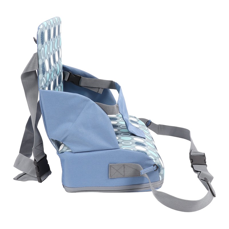 Toddler Booster Seat Portable Foldable Polyester Fibre Increasing Booster Cushion