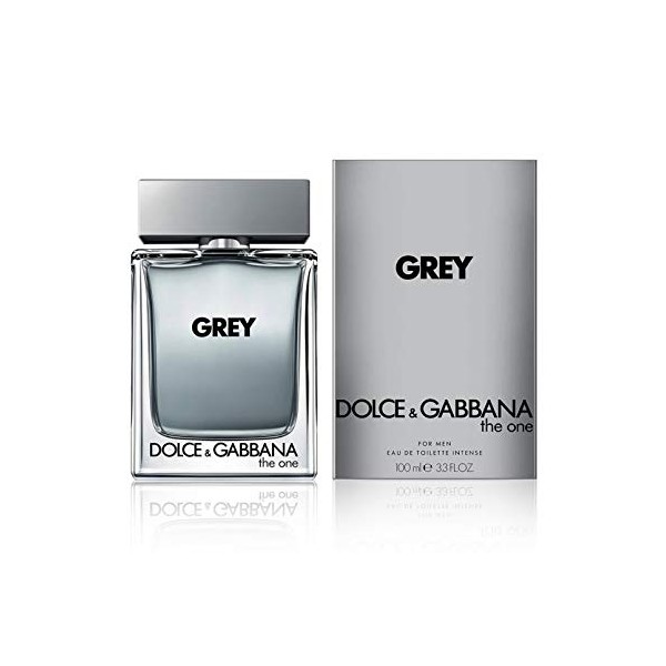 Dolce & Gabbana The One Grey Intense for Men Eau de Toilette Spray, 3.3 Ounce