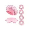 Kit De Cuidado De Belleza Rosa: Rodillo Facial + Cojín