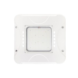 LED Canopy Light, 80/100/120/150W Adjustable, AC100-277V, 17250LM IP65 Waterproof, Commercial Garage/Parking Lot Ceiling Light, Dimmable, 3000K/4000K/5000K Daylight Fixture, UL Listed