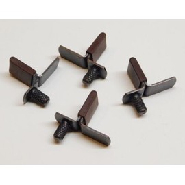 Replacement for Ridgeway Metal Glass Shelf Clip Curio Cabinet New Set of 4 Bracket