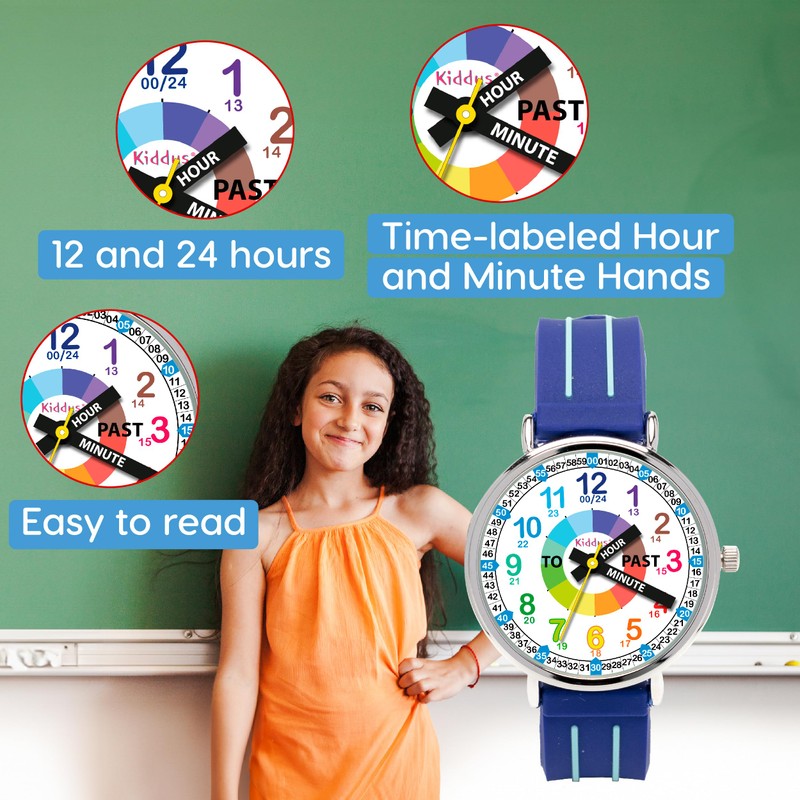 Kiddus Educational Watch for Boys. Children Watch to Learn Time.