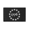 1776 Patriot Tactical Morale Patch Milltary Embroidered Applique Fastener Hook