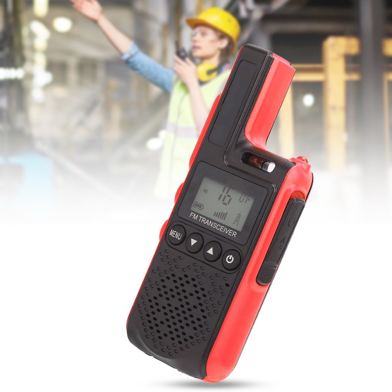 Handheld Mini Walkie Talkie 99-Channel Portable Long Range 2 Way