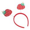 MAGICLULU Strawberry Headband Glitter Strawberry Headband Tinsel Strawberry Headbands Strawberry