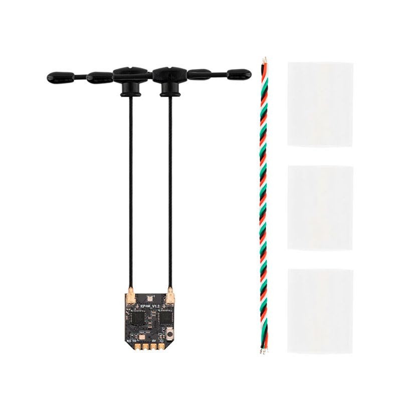 Radiomaster RP4TD-M 2.4GHz ExpressLRS Mini True Diversity Receiver con 65