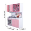 Kids Play Kitchen Set Playset Mini Kitchen Role Play Toys