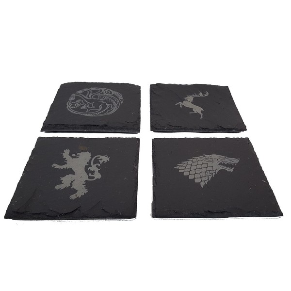 Derwent Laser Crafts Game of Thrones Inspired Engraved House Sigils