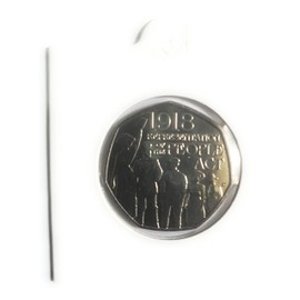50p 2018 Representation of the People Act Uncirculated from Sealed Bag