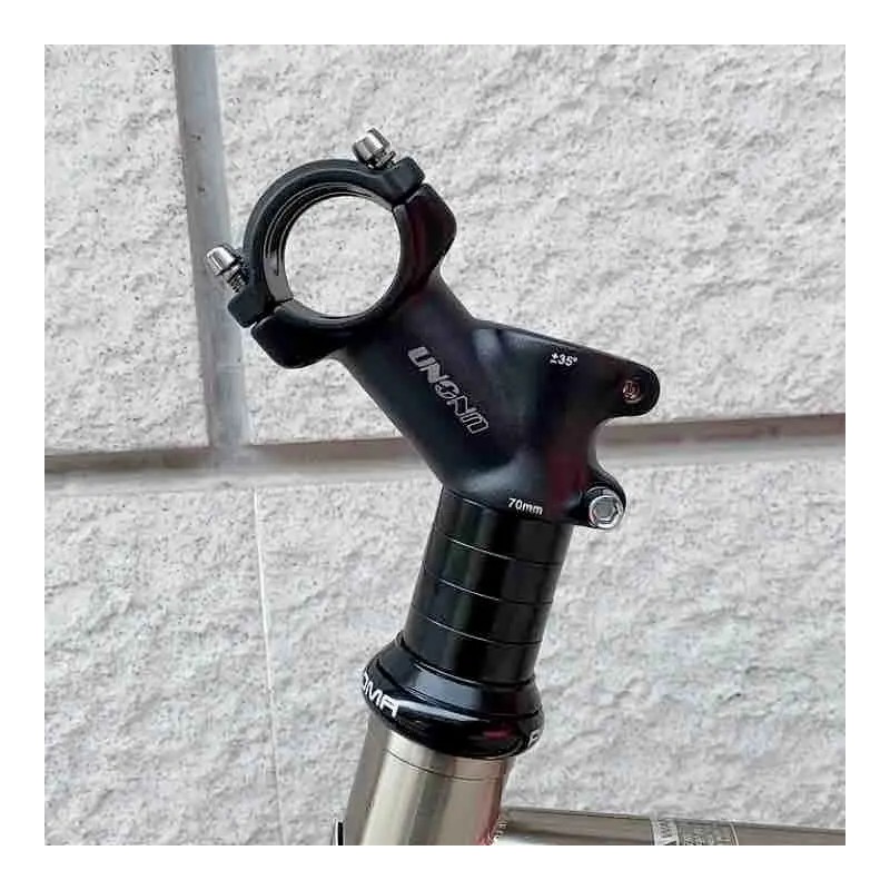 Uno Potencia Bicicleta Negro Mate Ultraligero 7 17 35 Grados