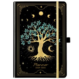 Planner 2024-2025 - Academic Planner from July 2024 -June 2025, Weekly Monthly Planner with Elastic Closure, Calendar Planner with Thick Paper, 5.5’‘ x 8.4’‘