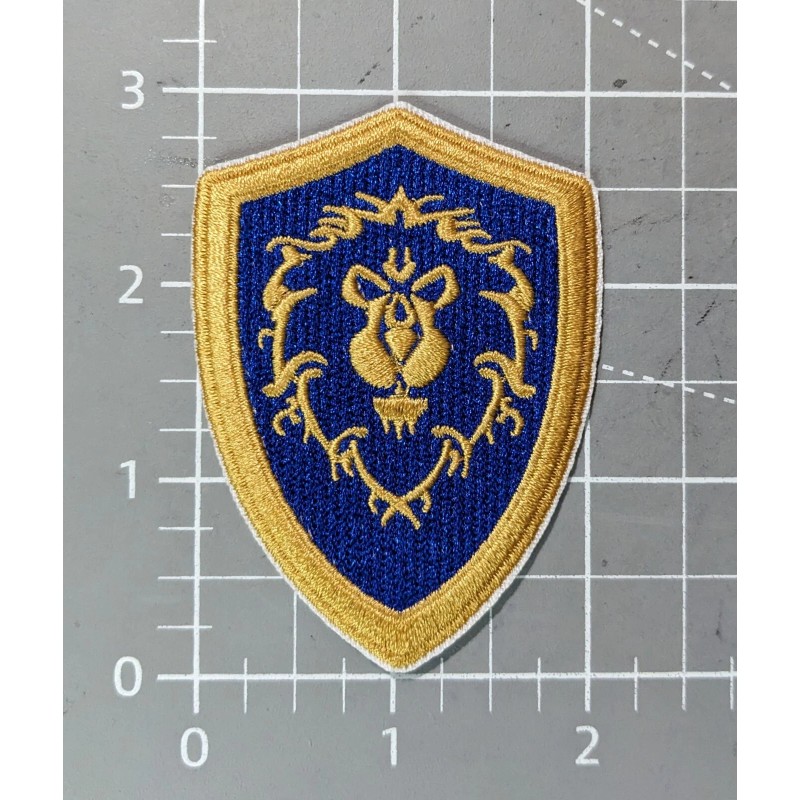 Unbranded Warcraft Alliance Patch Blizzard Video Games Embroidered Iron On