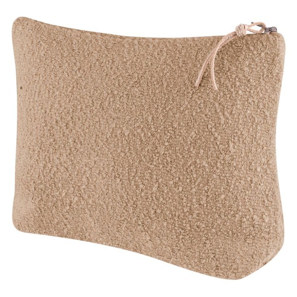 Textured Cotton and Polyester Toiletry Bag, 24 x 18 x