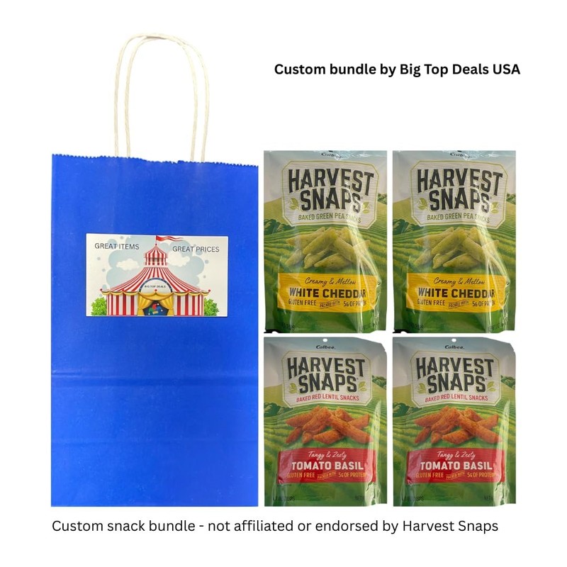 Big Top Deals USA Blue Paper Bag Multipack - Snaps