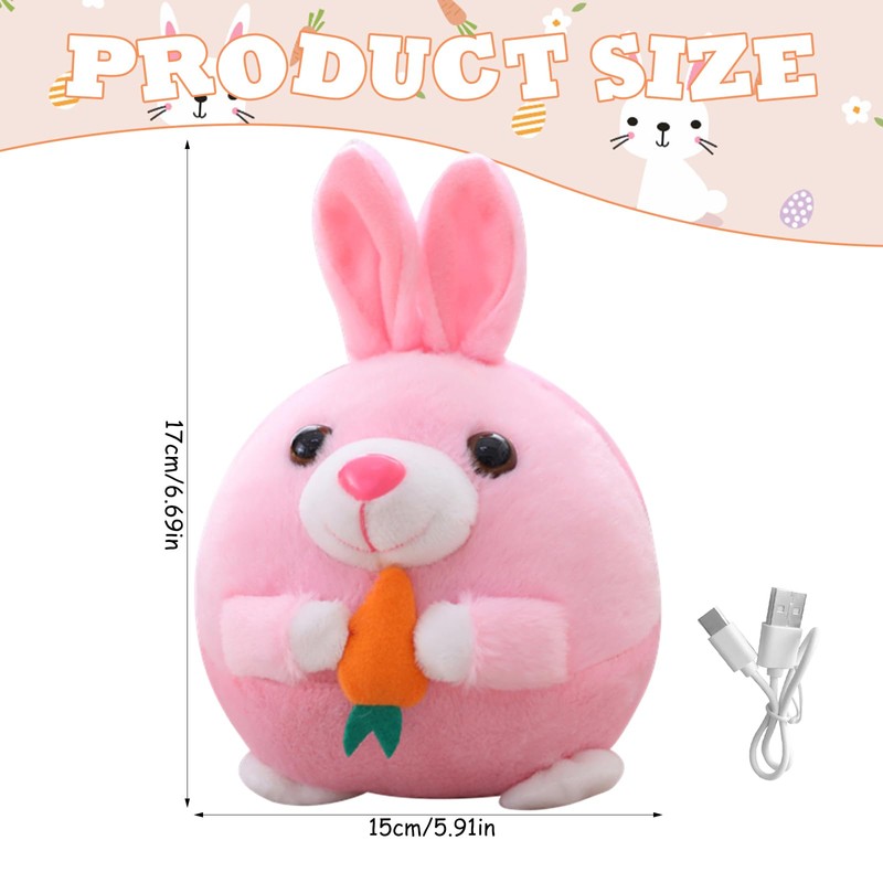 Interactive Dog Toy, Easter Dog Toy, Interactive Play Ball for