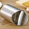ETRAVEL Trash Can with Lid, Small, Stylish, Stainless Steel, Tabletop