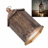 Hanging Lantern Outdoor Lamp Iron Retro Style Home Decoration Ornament