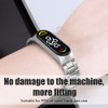 Replacement Wristbands Compatible for Xiaomi Band 7 Metal Straps Waterproof