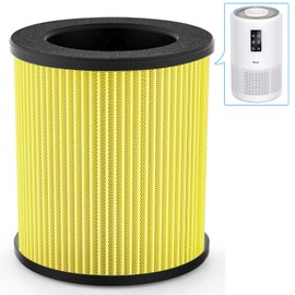 (1 PCS) Air Filter for Pet Dander, Pet Odor, Pet Fur, Pet Hair, B-D02U Replacement Filter, VEWIOR H13 True HEPA Air Cleaner Filter (Special for B-D02U Air Purifier)