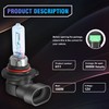 IVBDQV Upgraded Halogen Headlight Bulbs 2017-2018 for Hyundai elantra Headlight