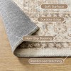 BILEEHOME 3x5 Area Rug,Washable Non Slip Neutral Farmhouse Front Door