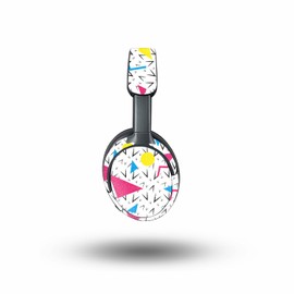 MightySkins Glossy Glitter Skin Compatible with Bose QuietComfort Ultra - 90s Fun | Protective, Durable High-Gloss Glitter Finish | Easy to Apply, Remove, and Change Styles