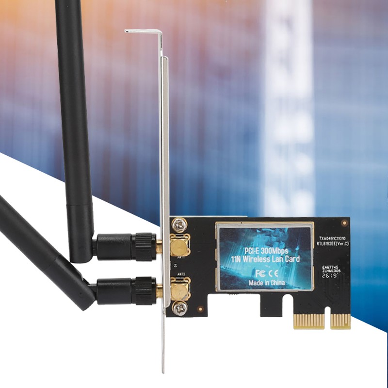 EDUP Network Card Wireless PCIE 300Mbps Computer Accessories EP9626