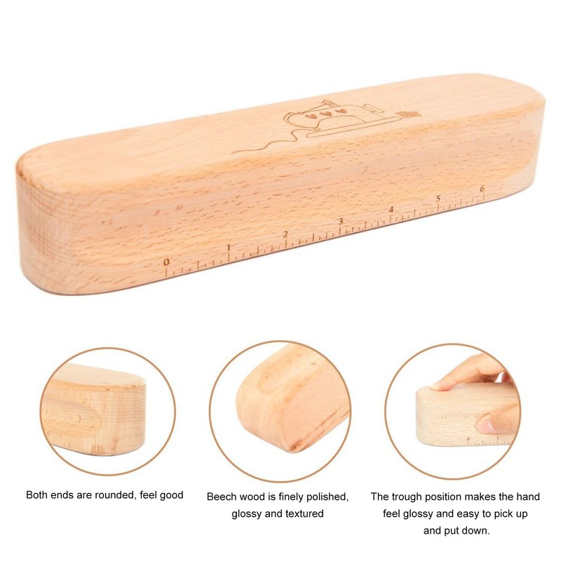 Tailor Wooden, Mesh Finely Polished Beech Bamboo Quilters, Sewing Tool