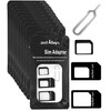 Nano Micro SIM Card Adapter - Standard 4 in 1