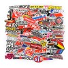 Lote Juego de 100 Calcomanías Calcomanías Motocross Pack Carreras ATV