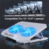 Laptop Cooling Pad with 2 Fans,About 1400 RPM Laptop Cooling