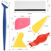 DIYSELF Window Tint Kit for Cars, 45 Pcs Vehicle Glass