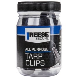 Reese Secure 9429400 Black Tarp Clip, 4 Pack