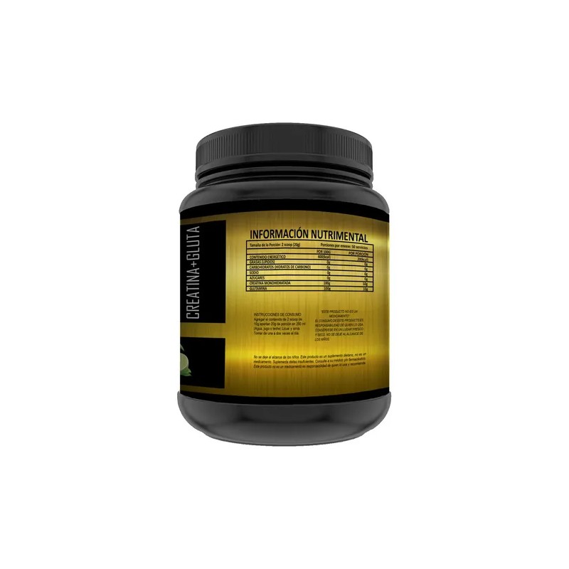 Creatina + Glutamina Suplemento Golds Protein 50serv En Polv