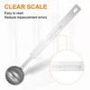 sourcing map 2pcs Single Measuring Spoon 1.5tsp (1/2tbsp, 7.5ml) Teaspoon/Tablespoon