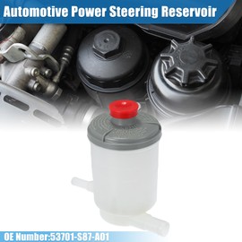 X AUTOHAUX Power Steering Reservoir Automotive Power Steering Tank Replacement No.53701-S87-A01 for Honda Odyssey 1999-2004 for Acura CL 2001-2003