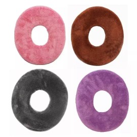 Donuts 국내산 초극세사 도넛 마사지 얼굴베개 [그레이] Domestic ultra-fine microfiber donut massage face pillow [Gray]