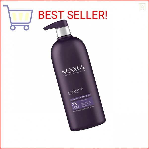 Nexxus Keraphix Shampoo With ProteinFusion for Damaged Hair Keratin Protein,